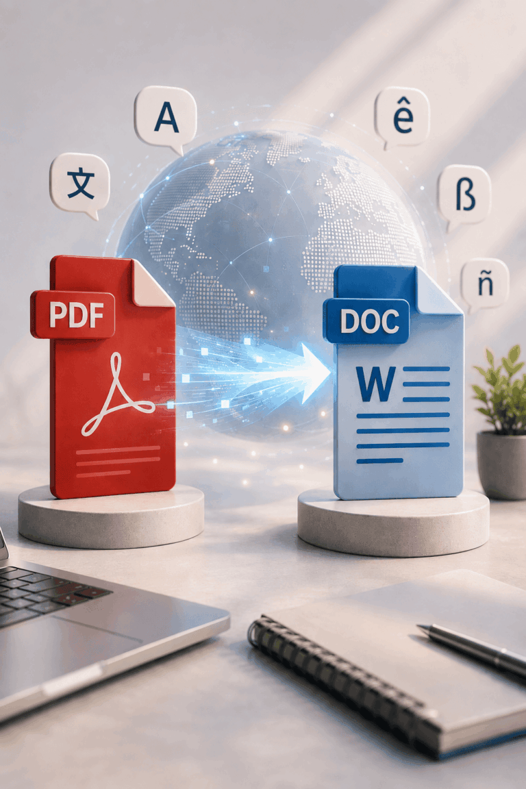 PDF to DOC Conversion