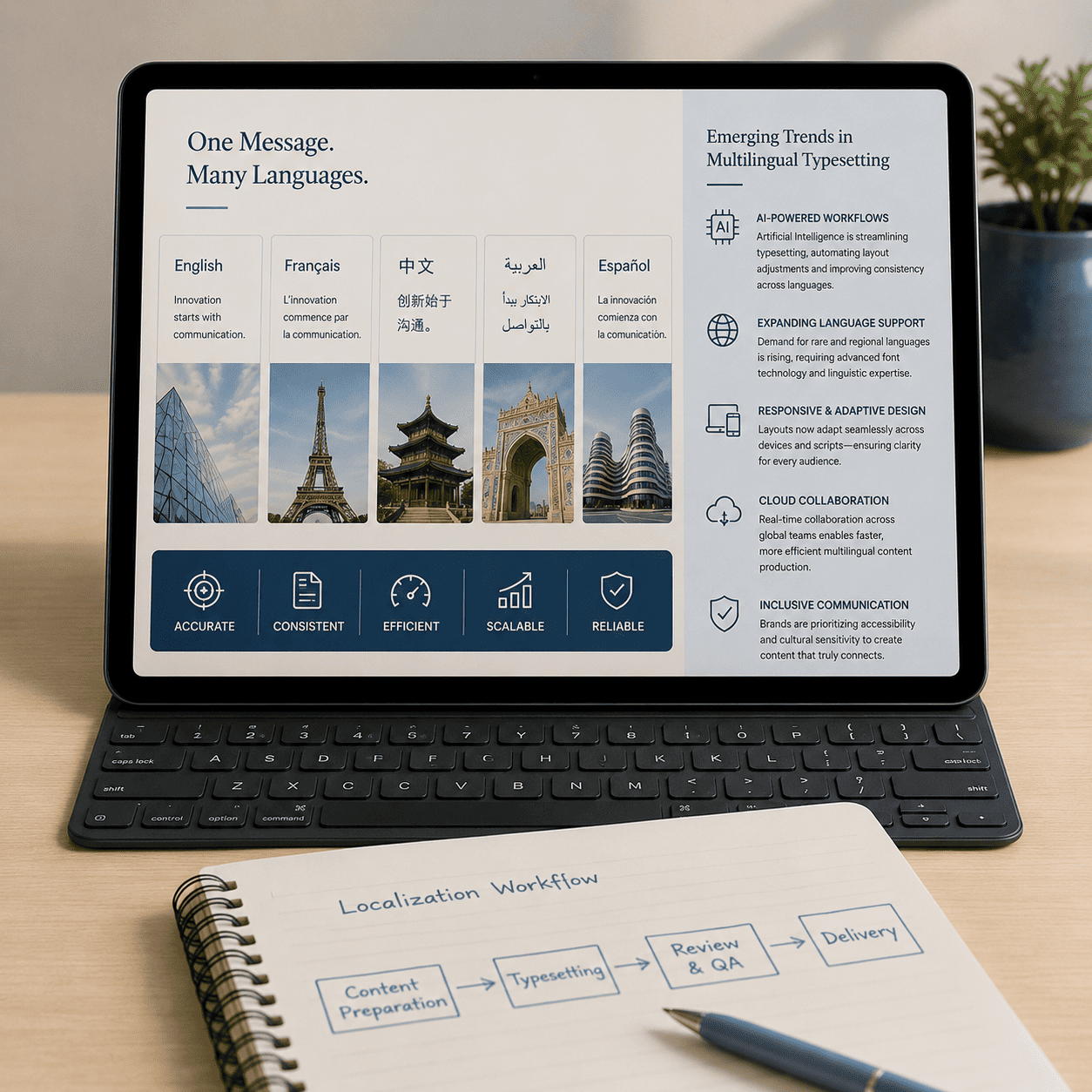 Multilingual Typesetting Services for Global Businesses