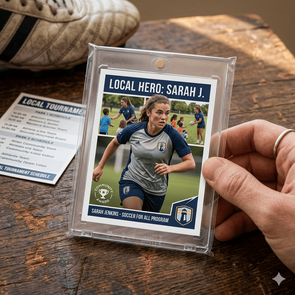 Custom trading card design