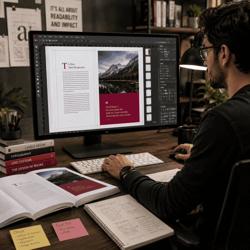 Professional InDesign Typesetting Services