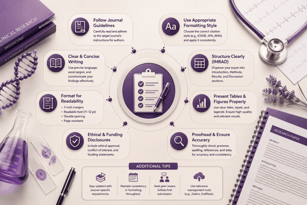 Best Practices for Formatting Medical Research Papers and Academic Journals