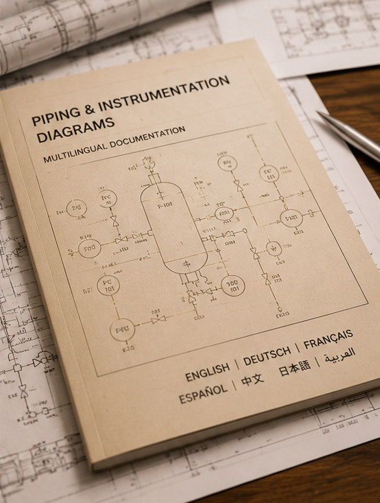 Multilingual DTP services for technical and scientific documents