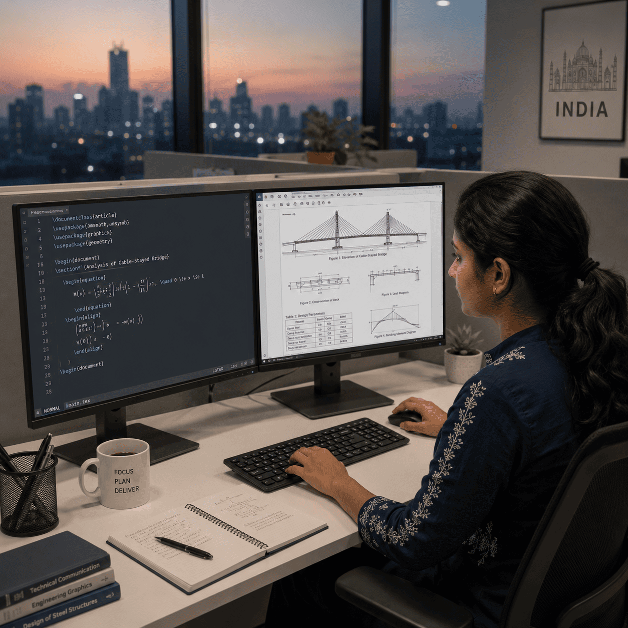 Outsource high-volume engineering typesetting to India