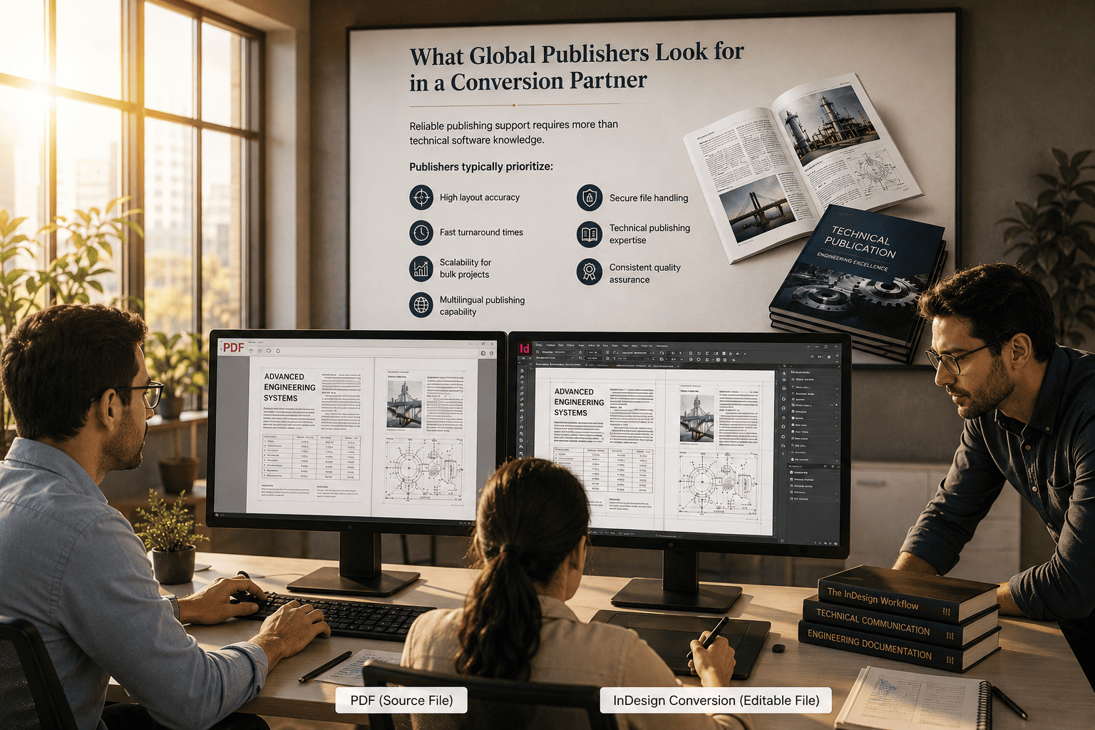 PDF to InDesign Conversion Services