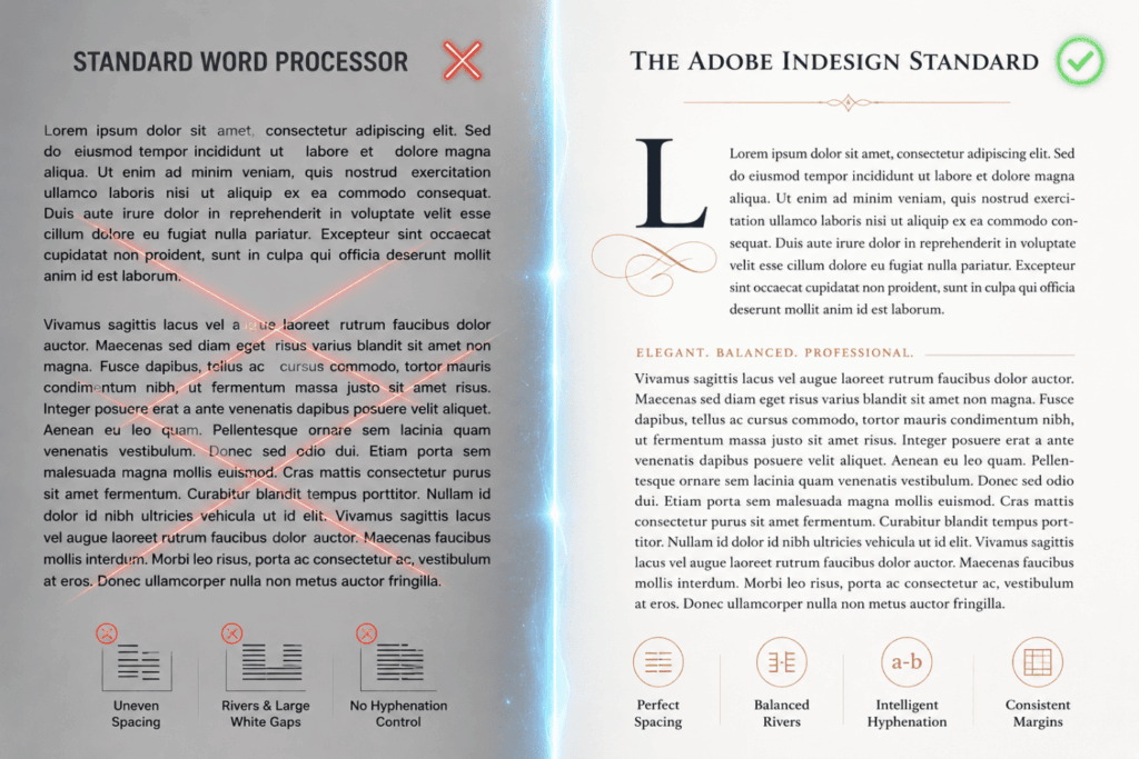 Adobe InDesign the Industry Standard for Typesetting
