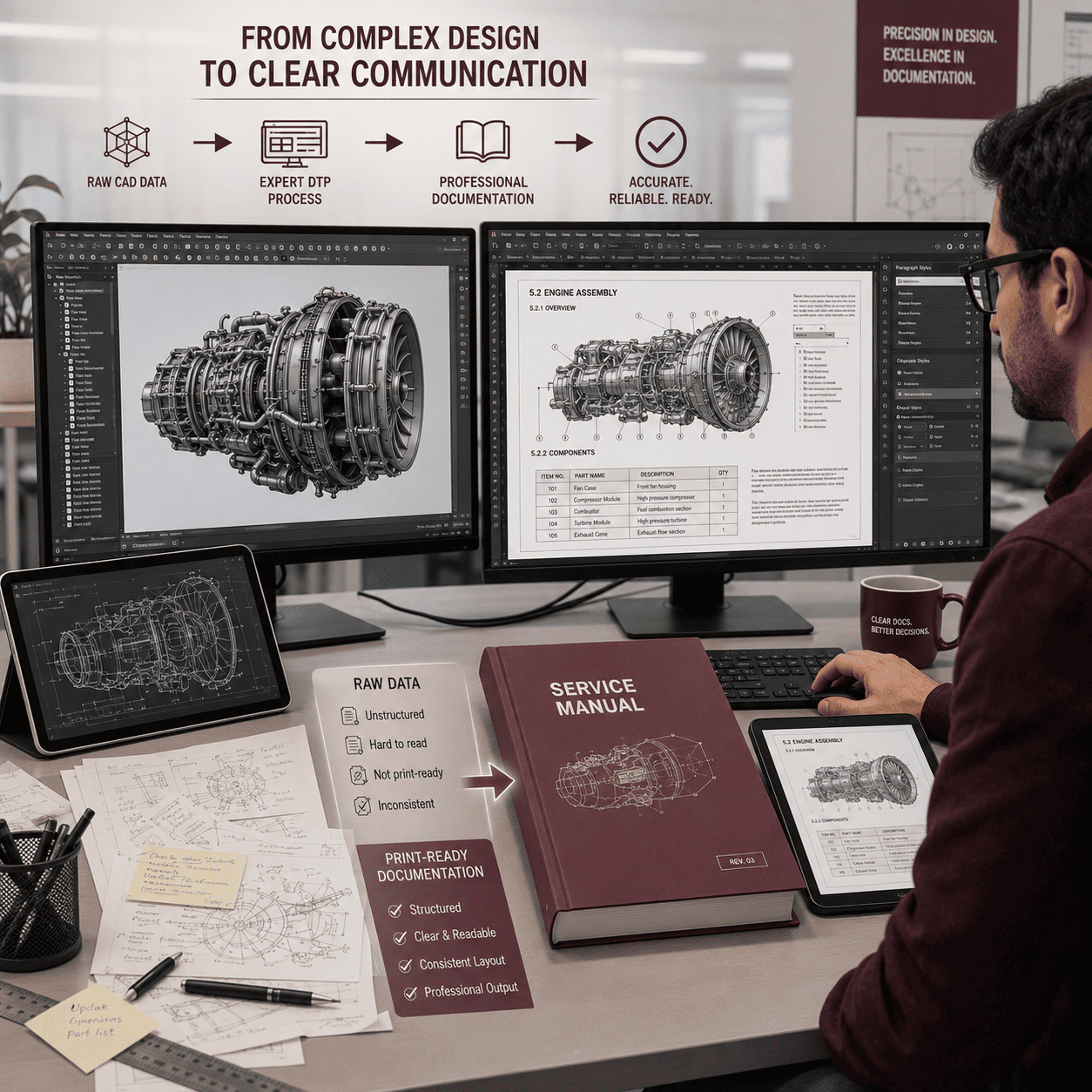 Engineering DTP Services