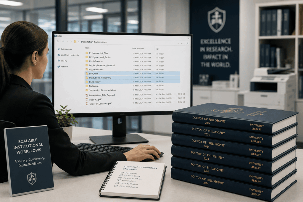 Thesis and Dissertation Formatting Services