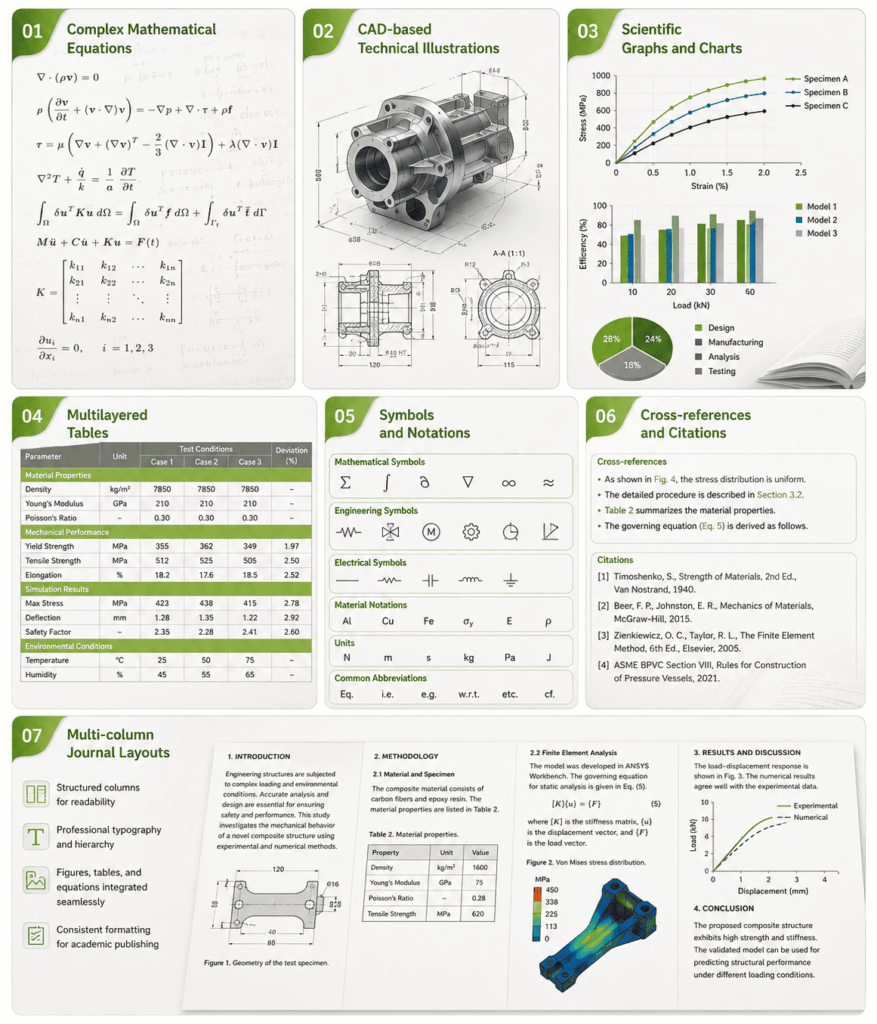 Engineering Journal Formatting