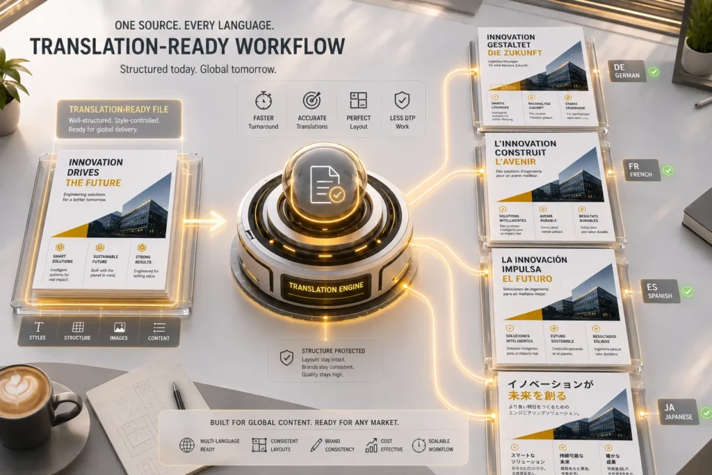Translation-Ready InDesign Files