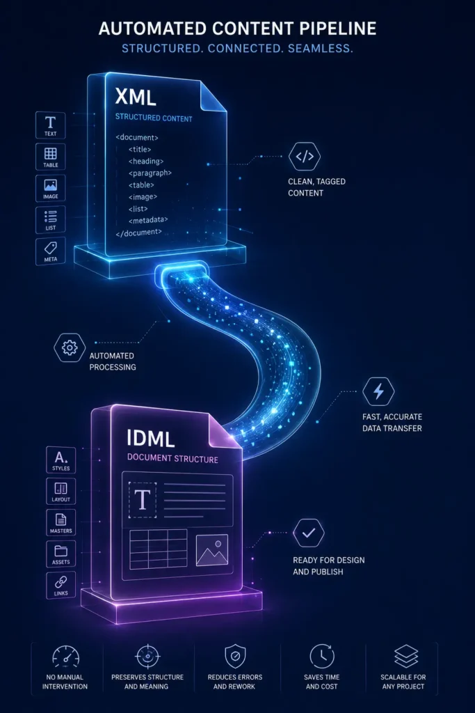 XML and IDML publishing