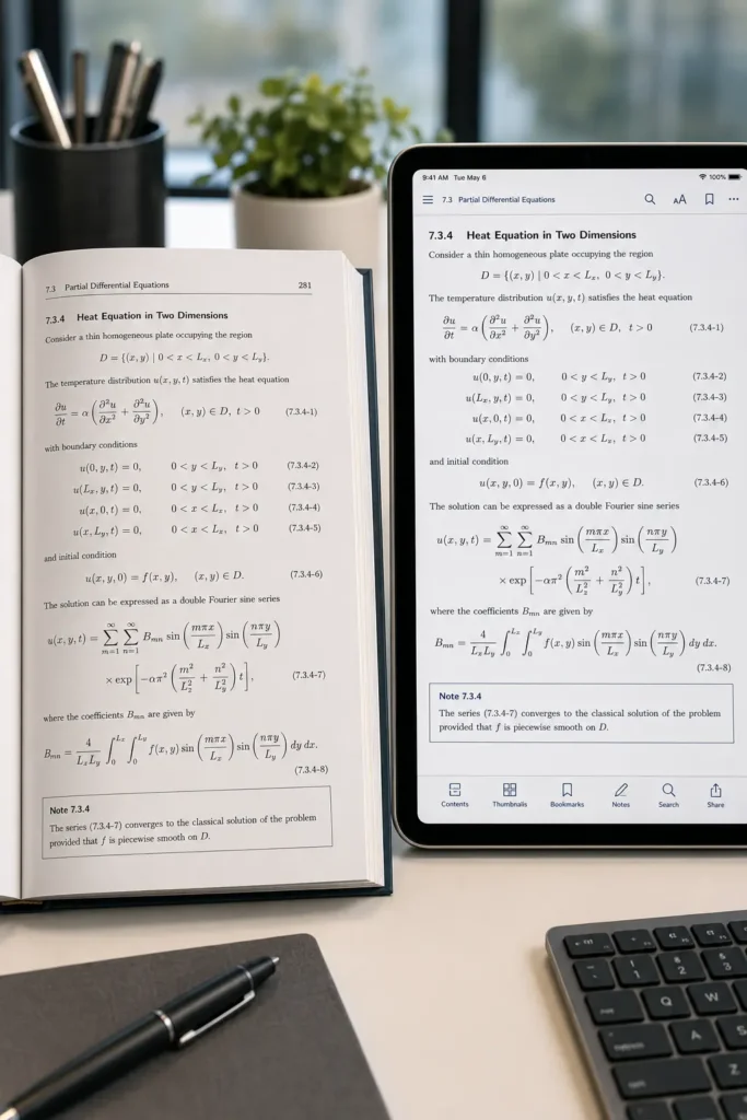 Mathematical equation management